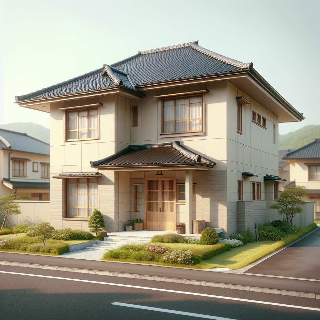 施工後の奈良市T様邸（落ち着いたベージュで生まれ変わった外観）